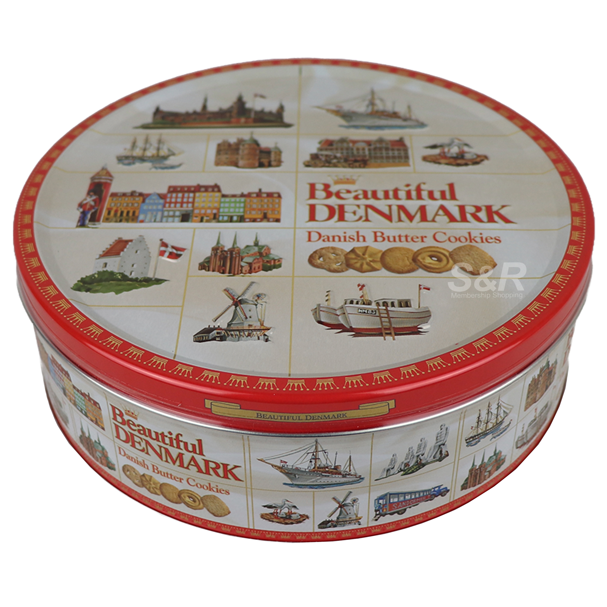 Jacobsens Beautiful Denmark Danish butter Cookies 400g